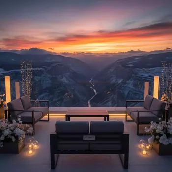 Аренда Комплект уличной мебели дачный в Skypark Sochi — ART SPACE