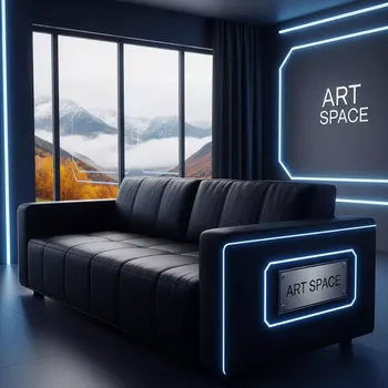 Аренда Диван Кинг экокожа 2000х700 в Radisson Hotel Rosa Khutor — ART SPACE