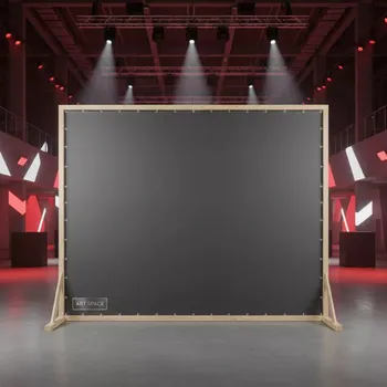 Аренда Пресс волл на брусе 3х2,5 м баннер каркас в Red Arena — ART SPACE