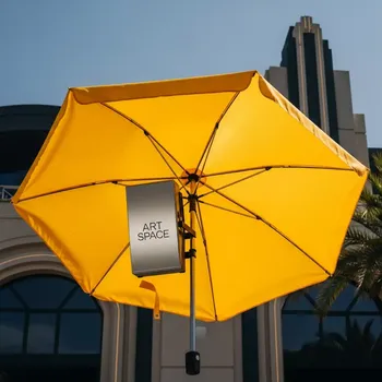 Аренда Зонт профессиональный 3х4 м Banana в Karat Resort — ART SPACE