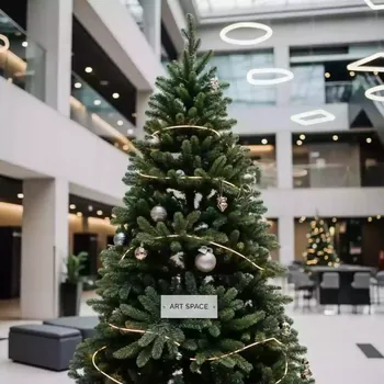 Аренда Елка искусственная Royal Christmas Dakota Reduced PVC 210 см в Radisson Blu Resort & Congress Centre — ART SPACE