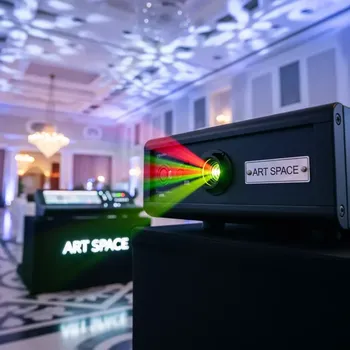 Аренда Лазерный эффект Box RGY 300 MW в Radisson Collection Paradise — ART SPACE