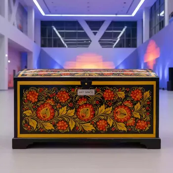 Аренда Сундук большой Хохлома в Delta Sirius — ART SPACE