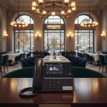 Аренда Телефон IP Yealink SIP T30P в ресторане «Магадан» — ART SPACE