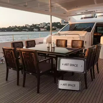 Аренда Комплект мебели T256A S59A W53 коричневый на VIP теплоходе (Морпорт Сочи) — ART SPACE