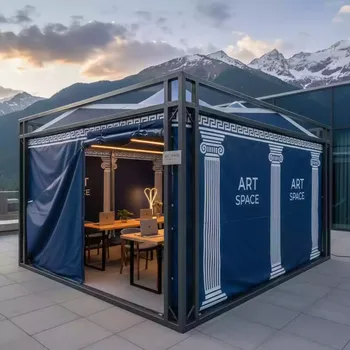 Аренда Шатер военный усиленный Pro 2х3 в Radisson Hotel Rosa Khutor — ART SPACE