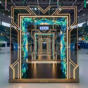 Аренда Фотозона светодиодная калейдоскоп в ледовом дворце «Большой» — ART SPACE