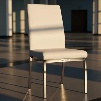 Аренда Стул Сильвия белый из экокожи в Imeretinskiy Hotel — ART SPACE