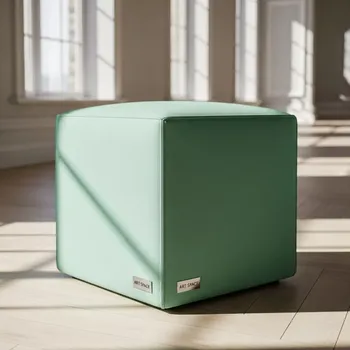 Аренда Пуф mint green cube Shape в ресторане «Плакучая Ива» — ART SPACE