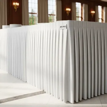Аренда Фуршетная юбка белая 5,6 м в Поляна 1389 Отель и Спа — ART SPACE