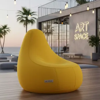 Аренда Кресла мешка Груша желтый Del Mar — ART SPACE