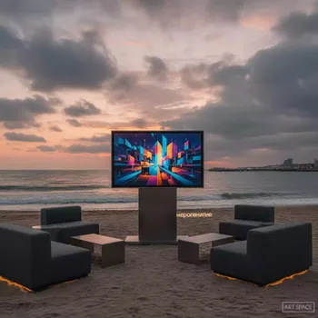 Аренда Интерактивная панель Sharp PN HW501T на пляже «Ривьера» — ART SPACE