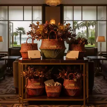 Аренда Корзинки плетеные в City Park Hotel Sochi — ART SPACE