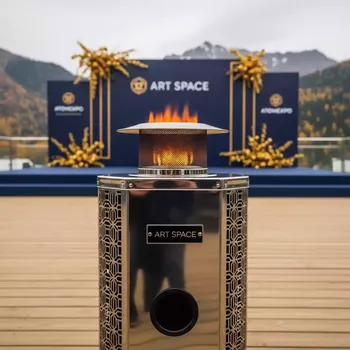 Аренда Обогреватель газовый инфракрасный уличный Neoclima Mini в Golden Tulip Rosa Khutor — ART SPACE
