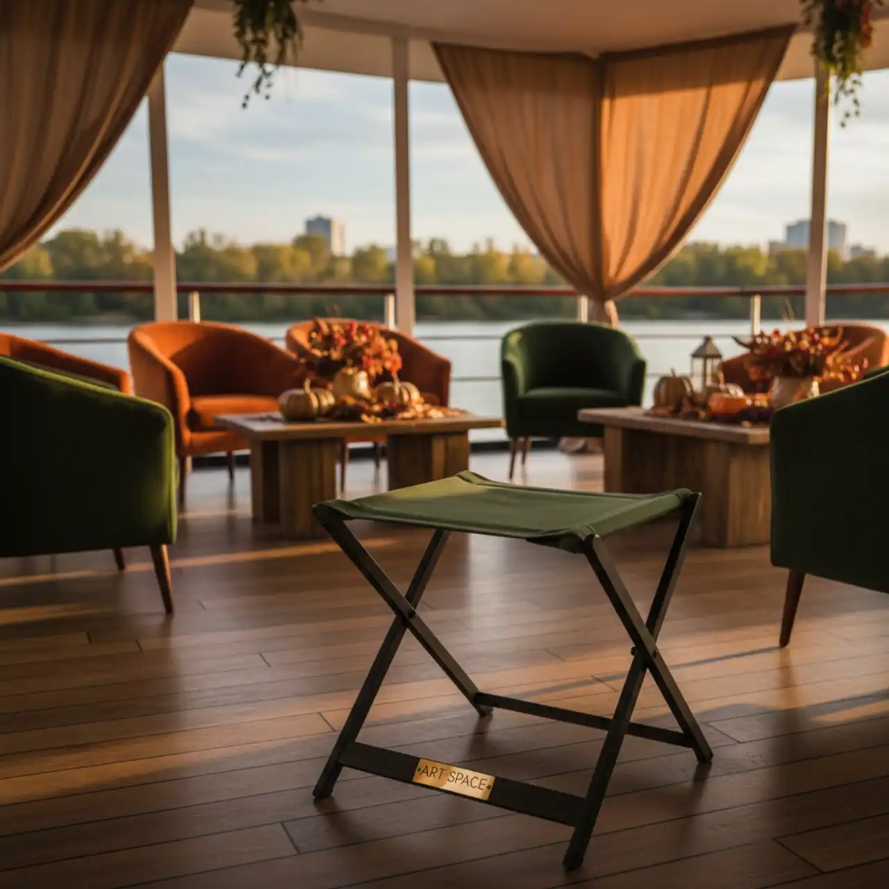 Табурет складной Green Glade РС110 хаки