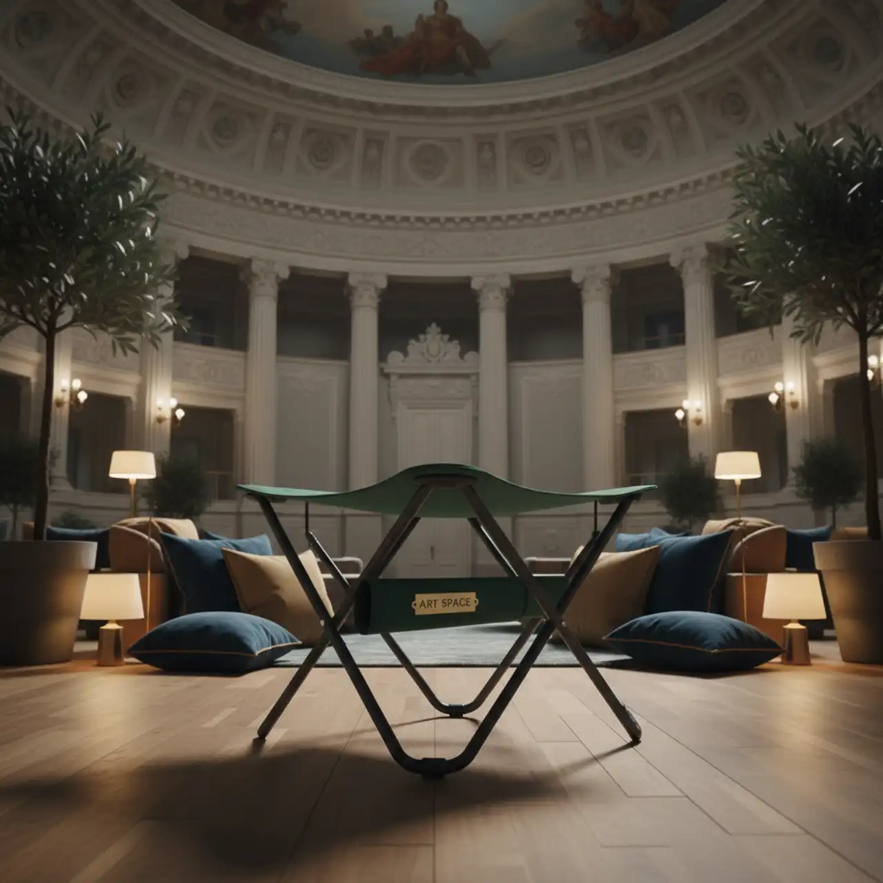 Табурет складной Green Glade РС210 хаки