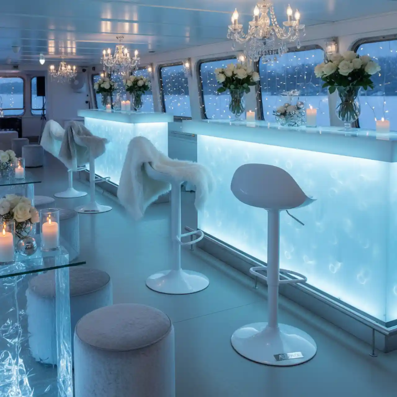 Табурет пластиковый барный Fox 75