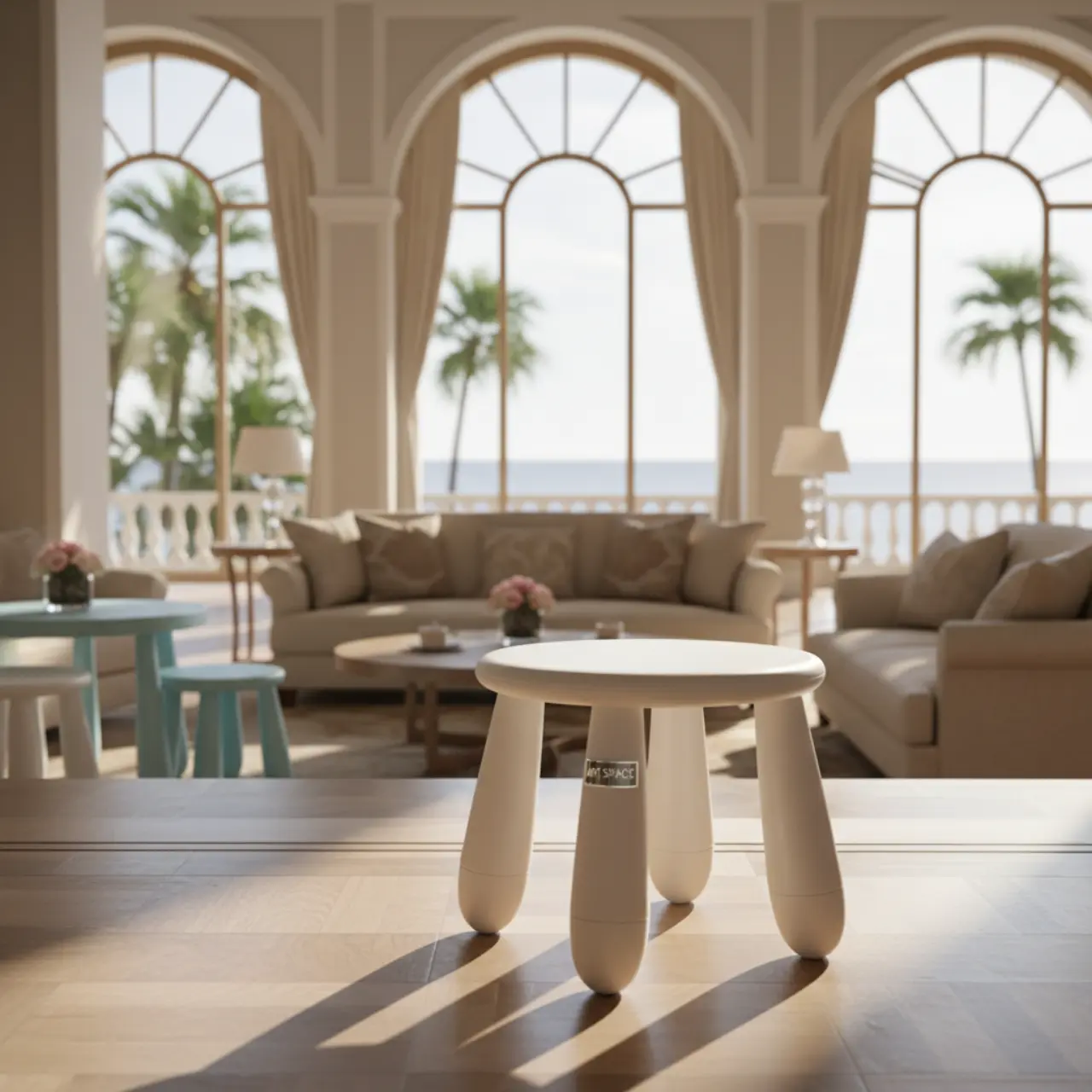 Табурет детский Mammut белый