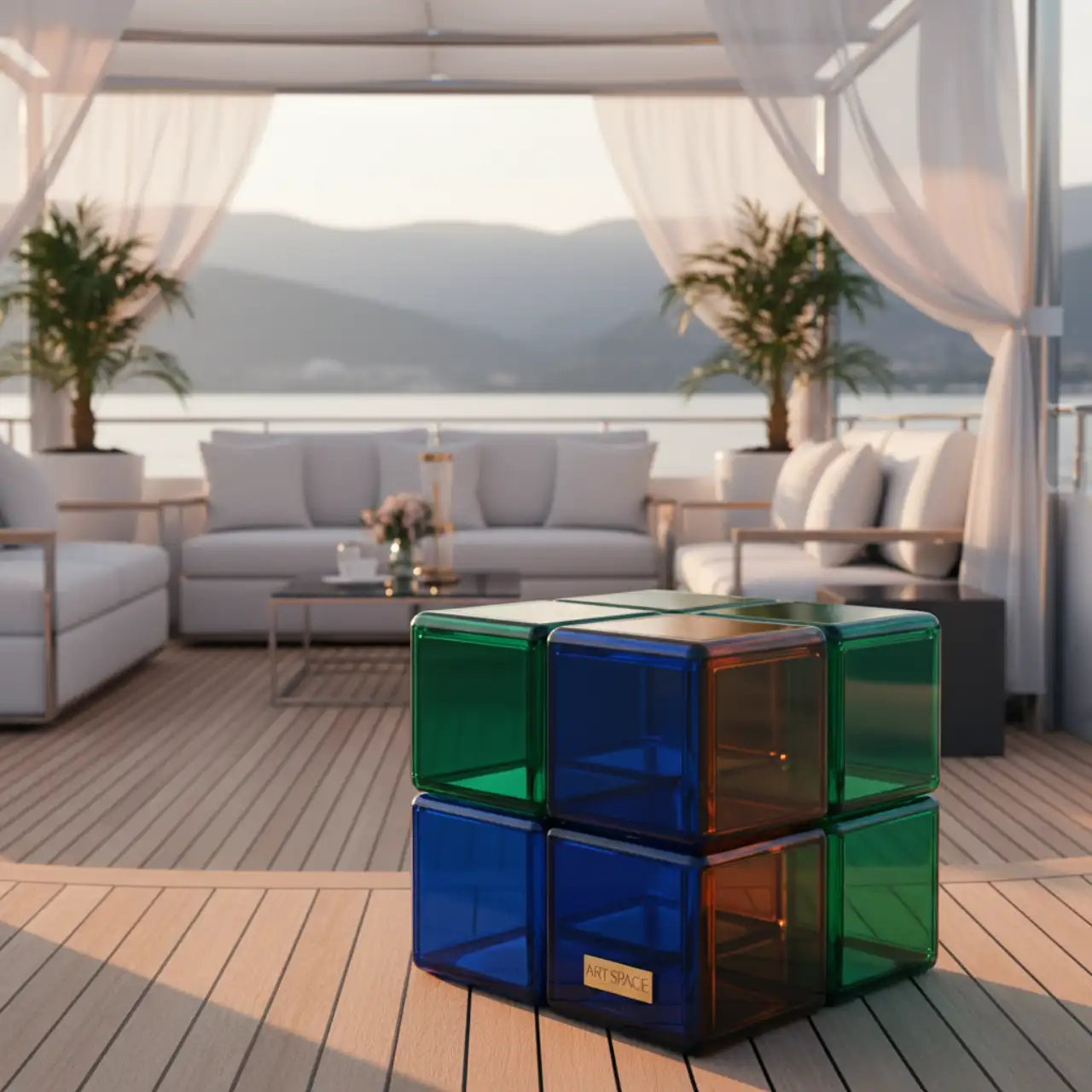 Табурет пластиковый Rubik