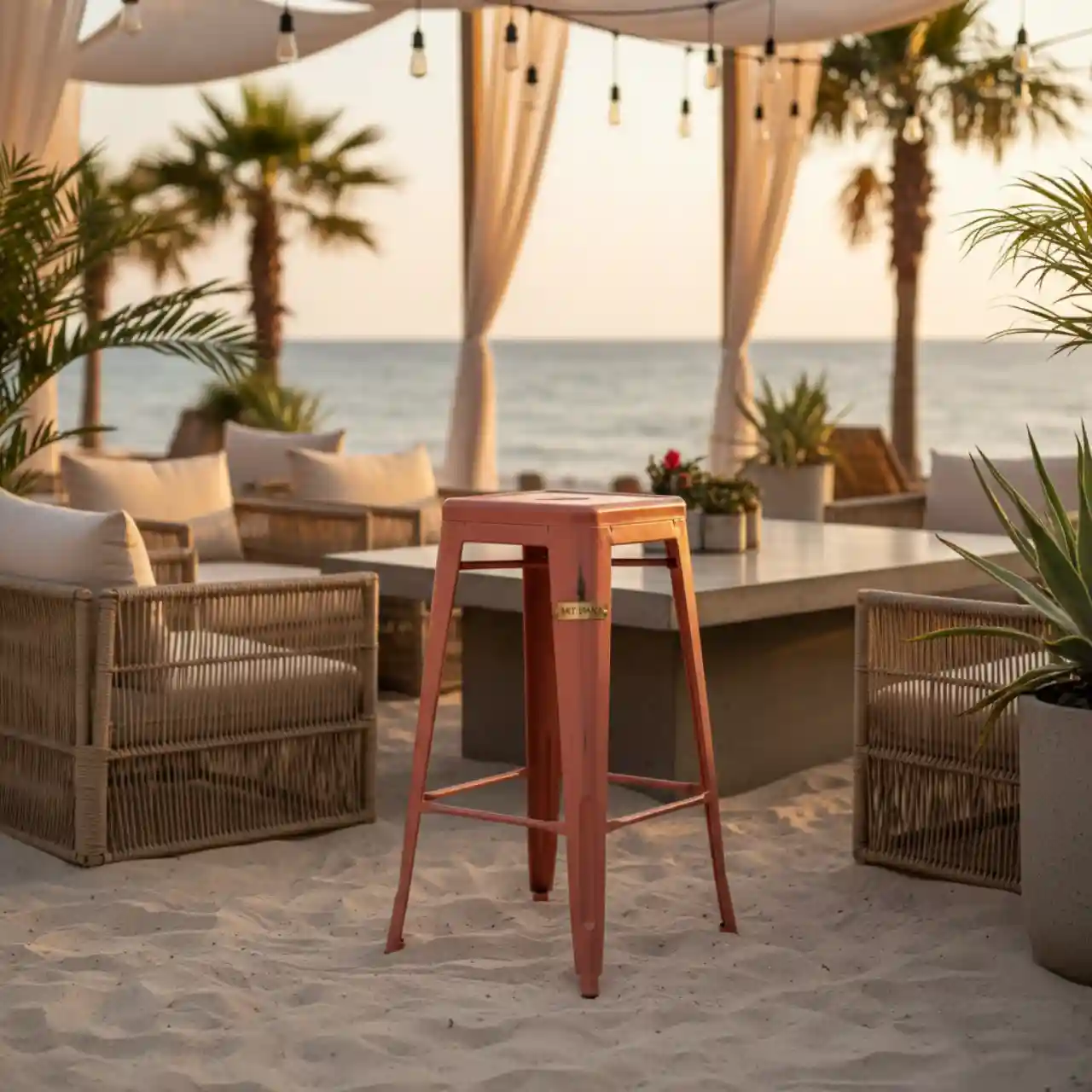 Табурет барный Tolix Style по RAL