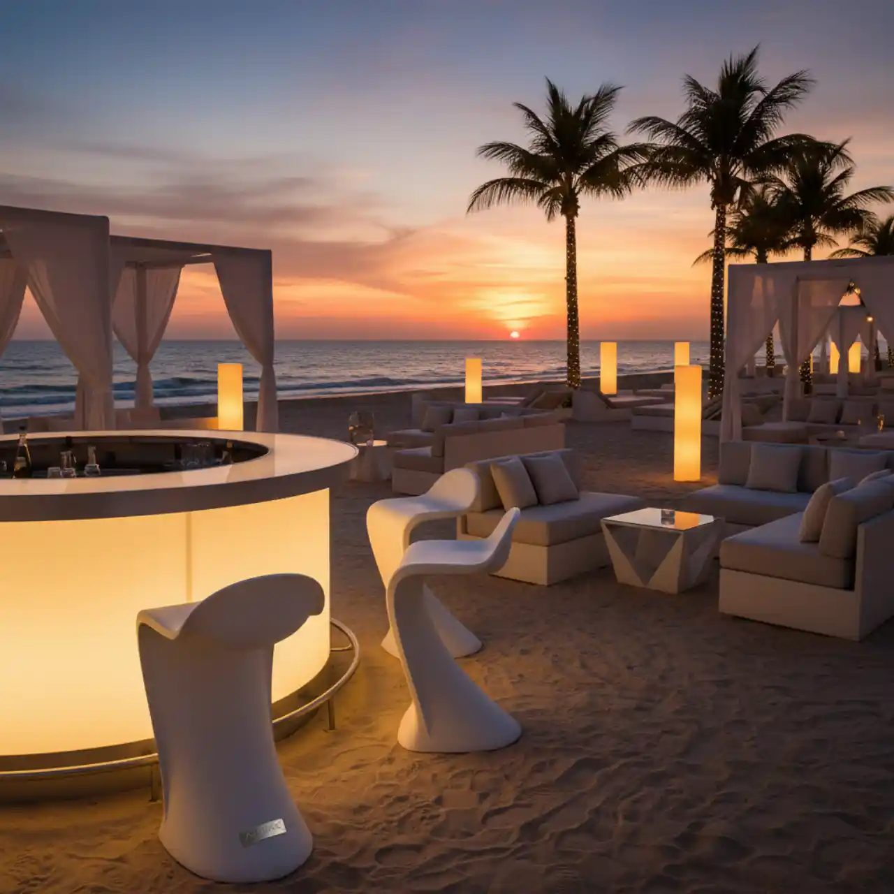 Табурет барный пластиковый Tom Bar 75