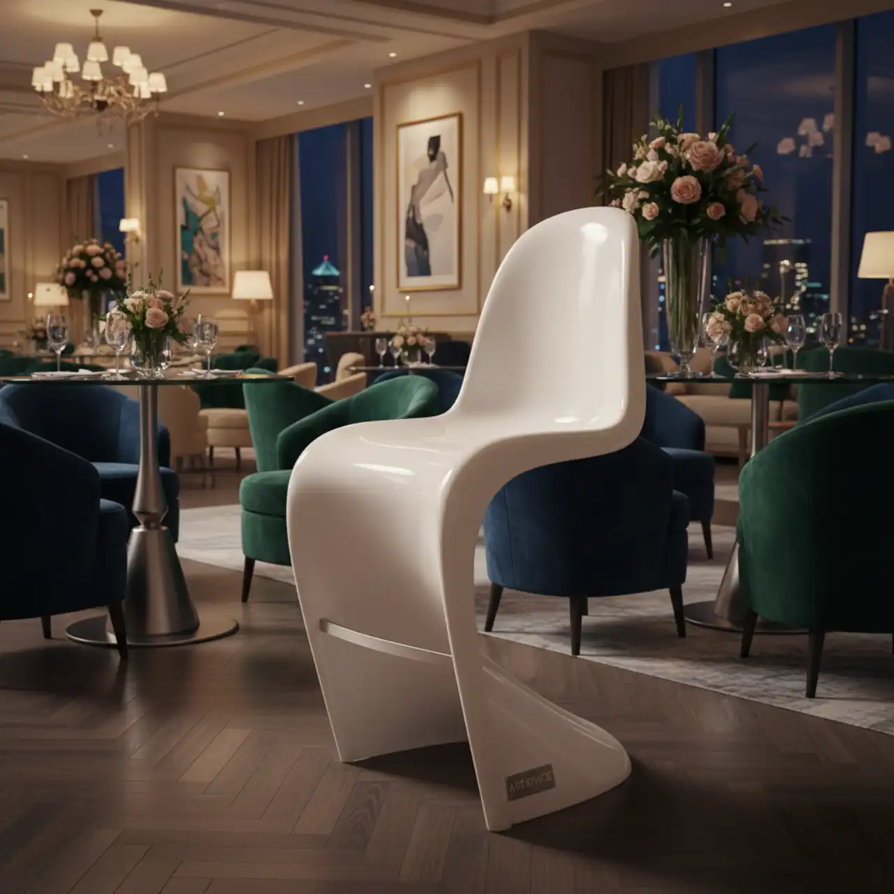 Стул пластиковый барный Portofino