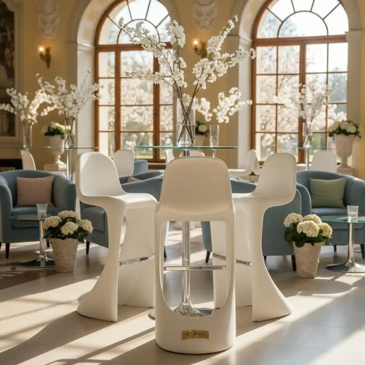 Стул пластиковый барный Tweet