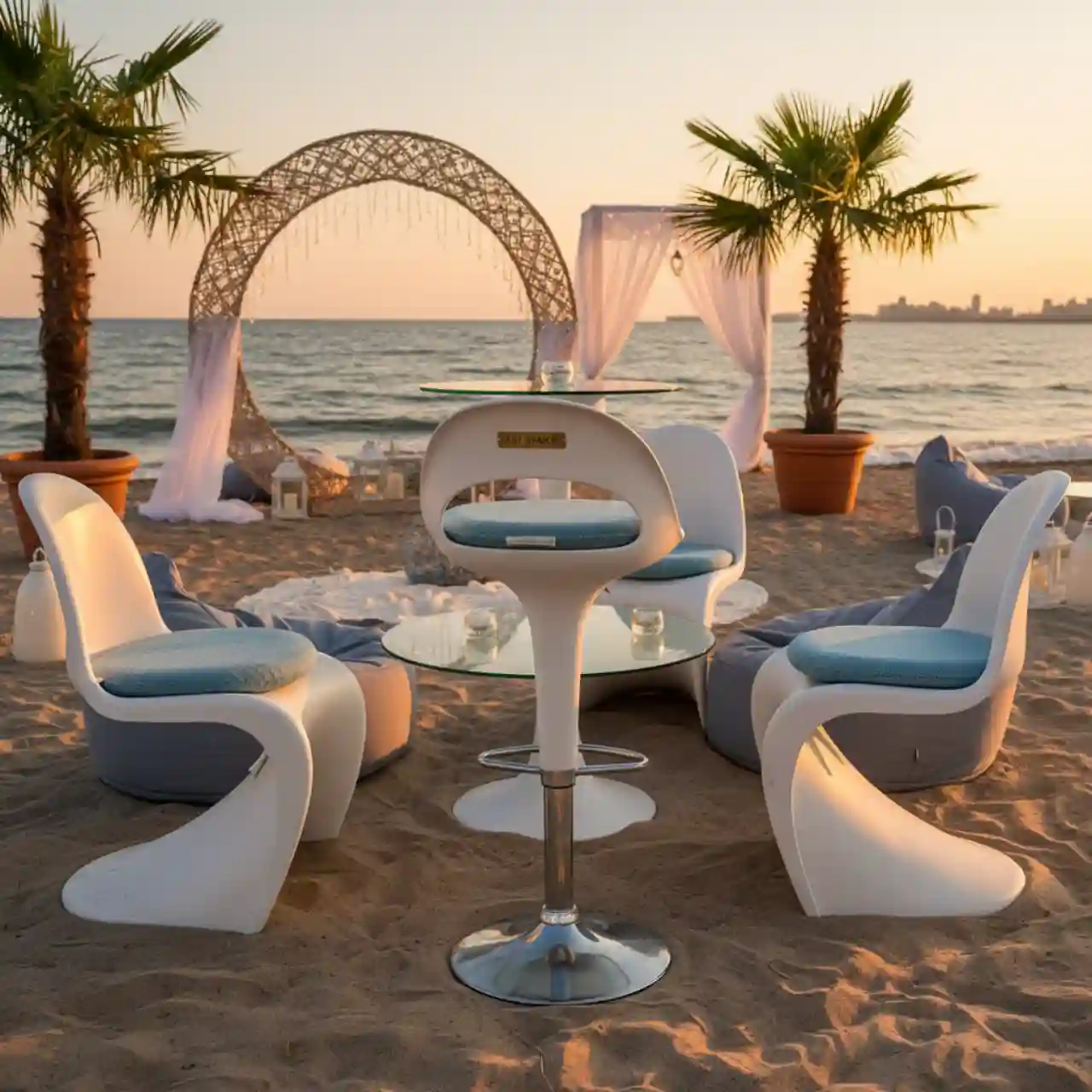 Стул пластиковый барный Ego S Bar