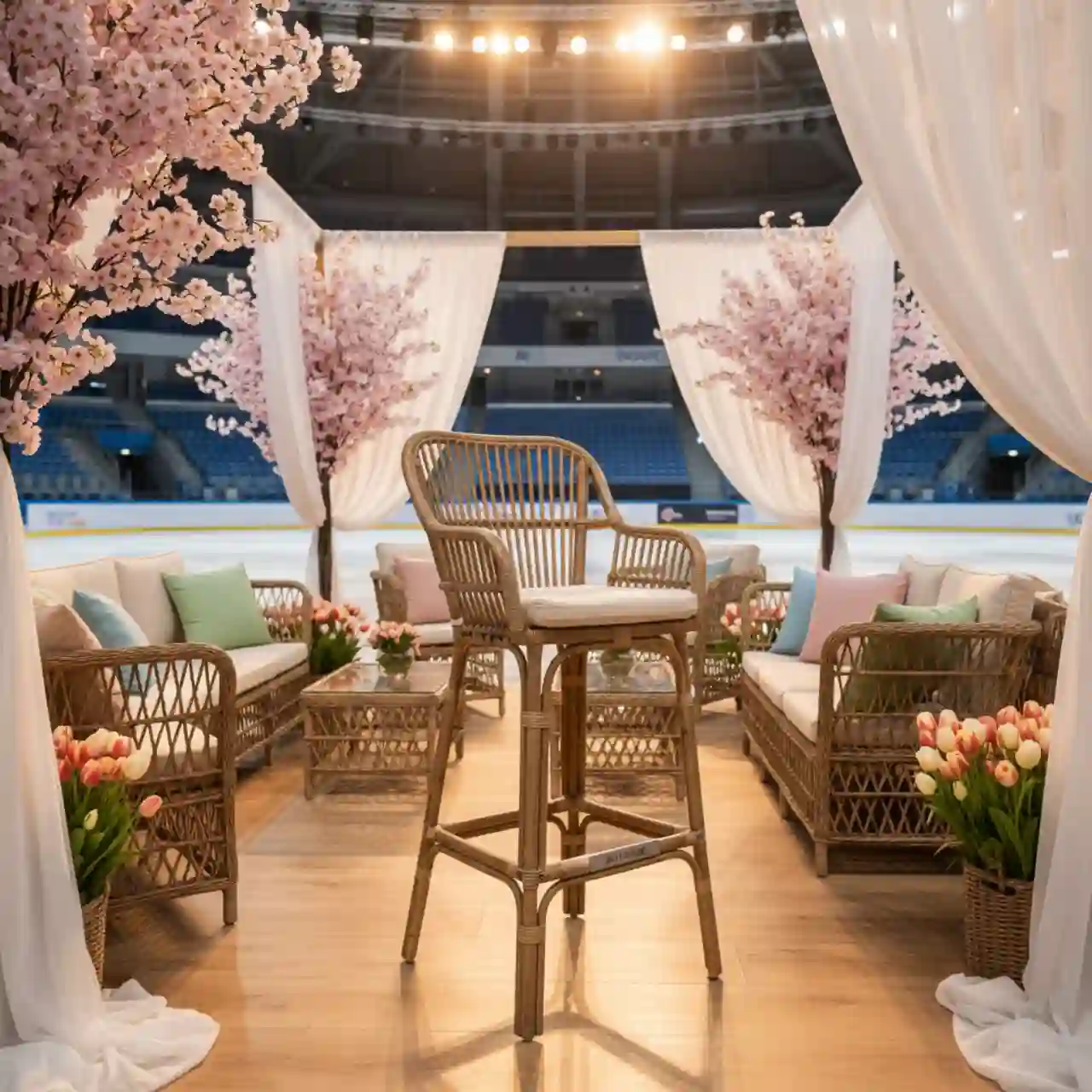 Стул барный плетеный Sorrento