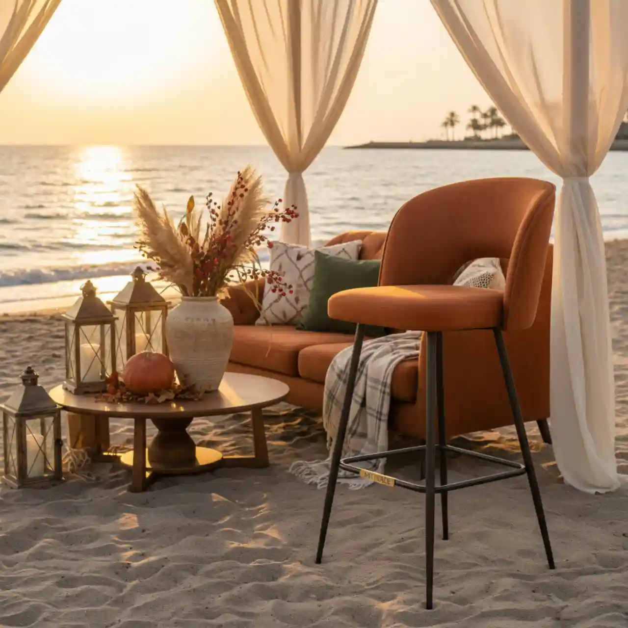 Стул барный с обивкой Jazz