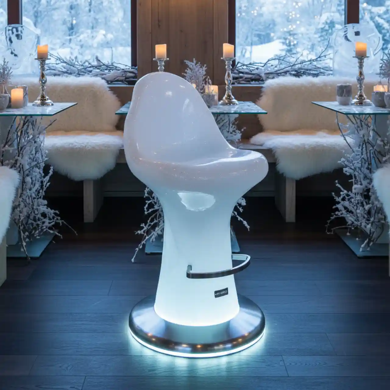 Стул барный пластиковый Ego Rock Bar