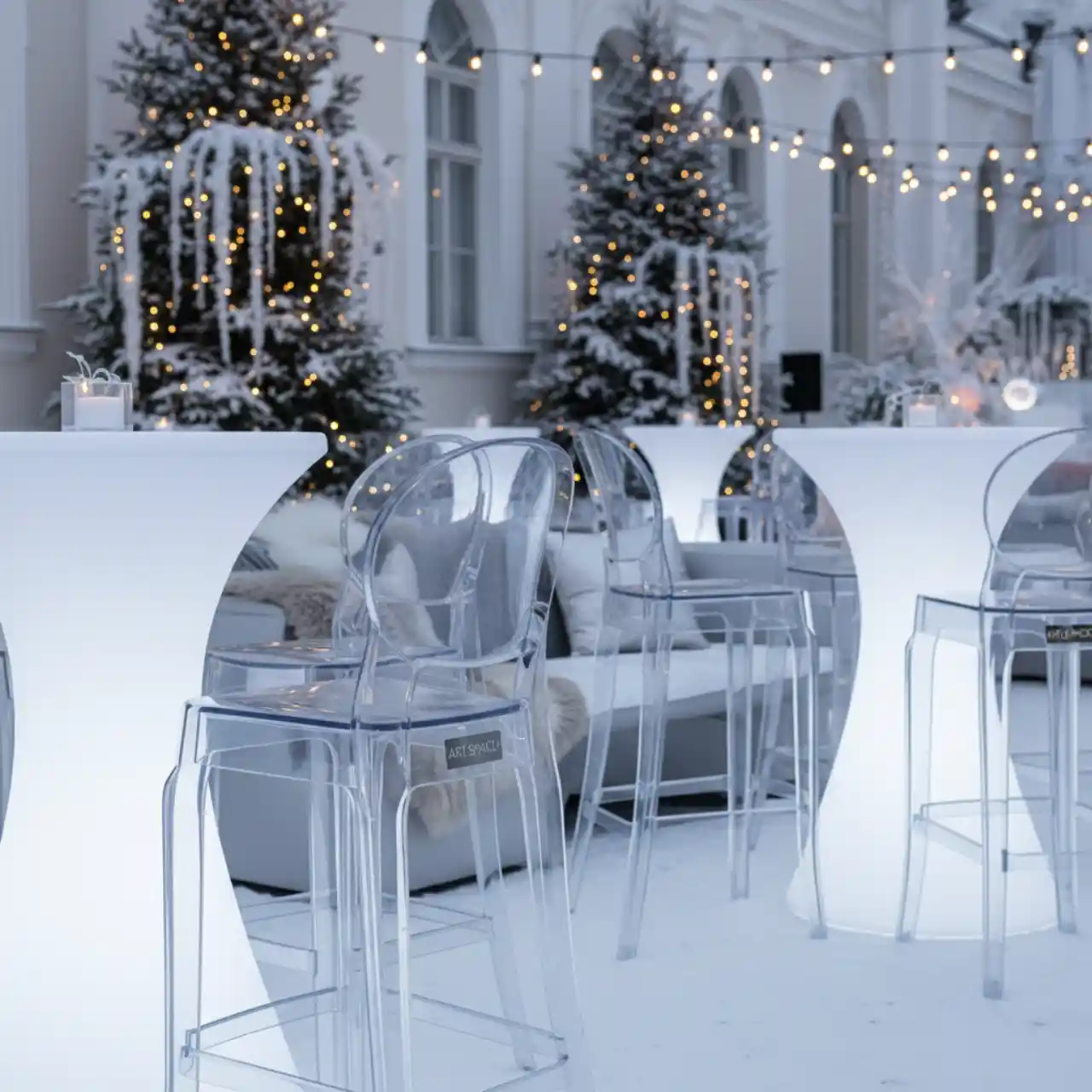 Стул барный пластиковый Gio