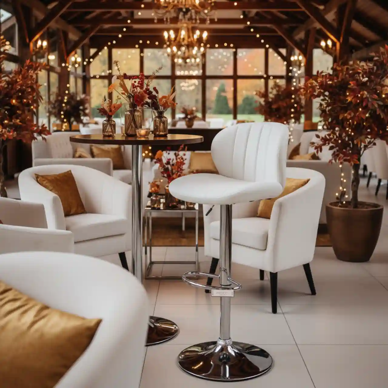 Стул барный Купер NEW белый NP