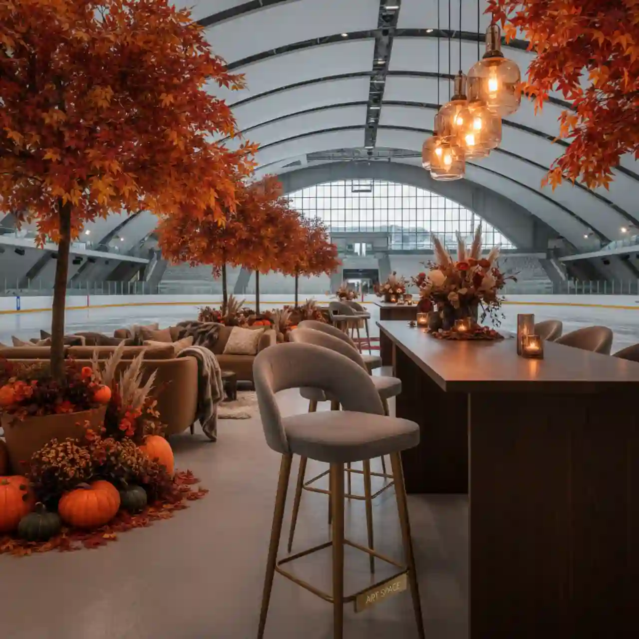 Стул барный Make up grey