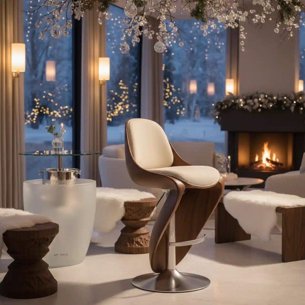 Стул барный Lem