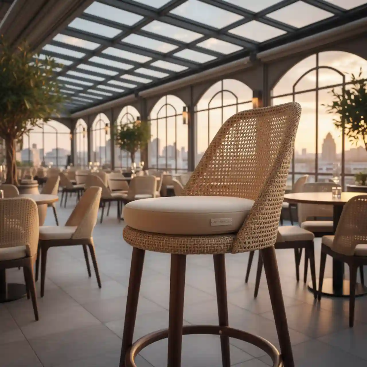 Стул барный Malawi LITE бежевый