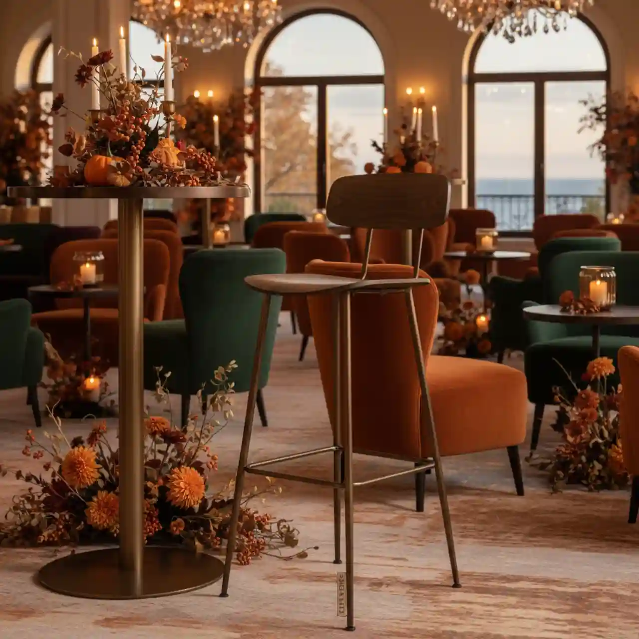 Стул барный Irony Wood