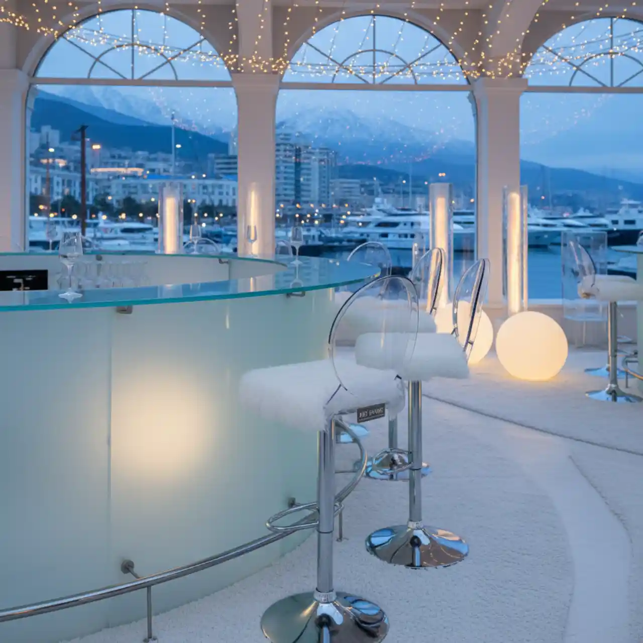 Стул барный Ghost bar