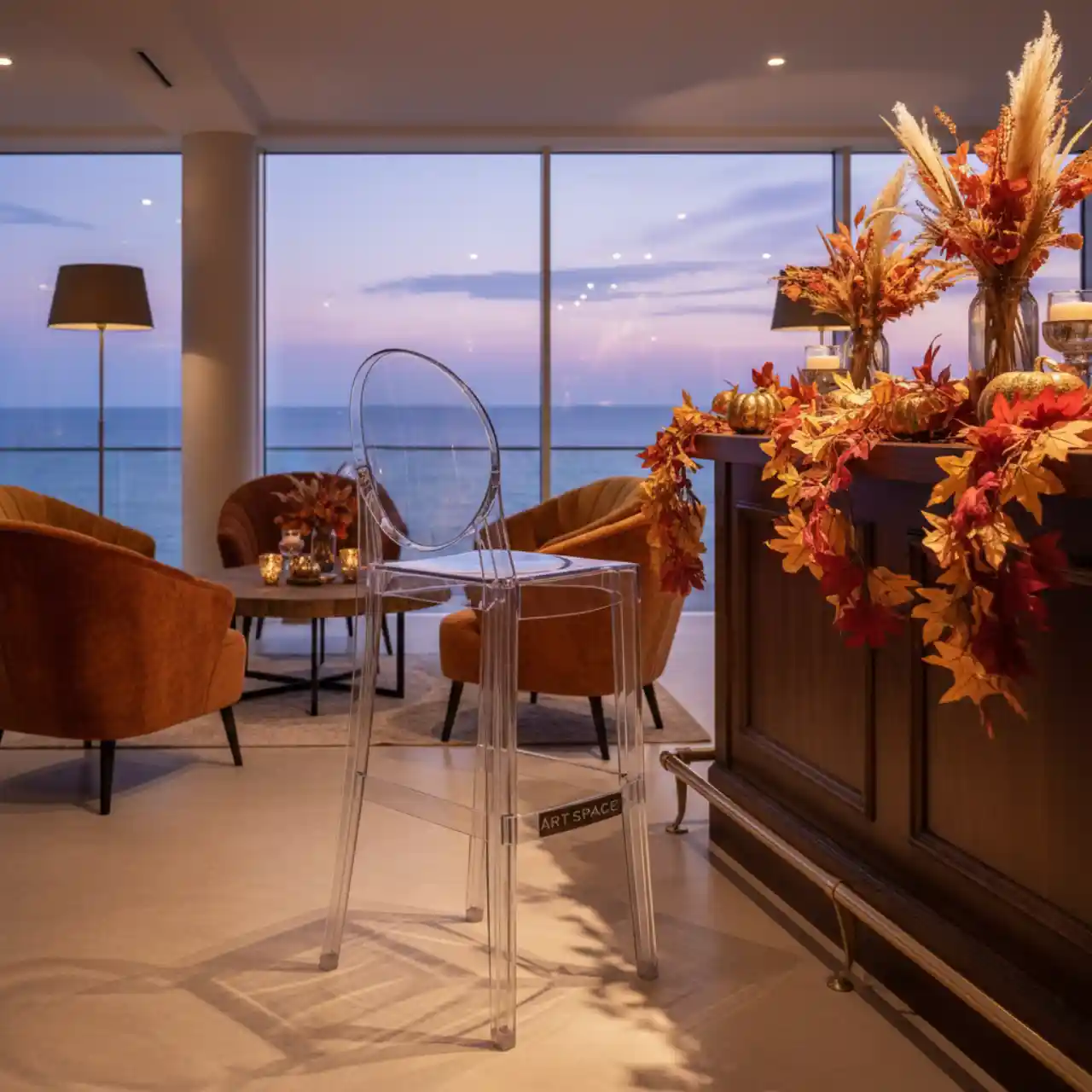 Стул барный Ghost