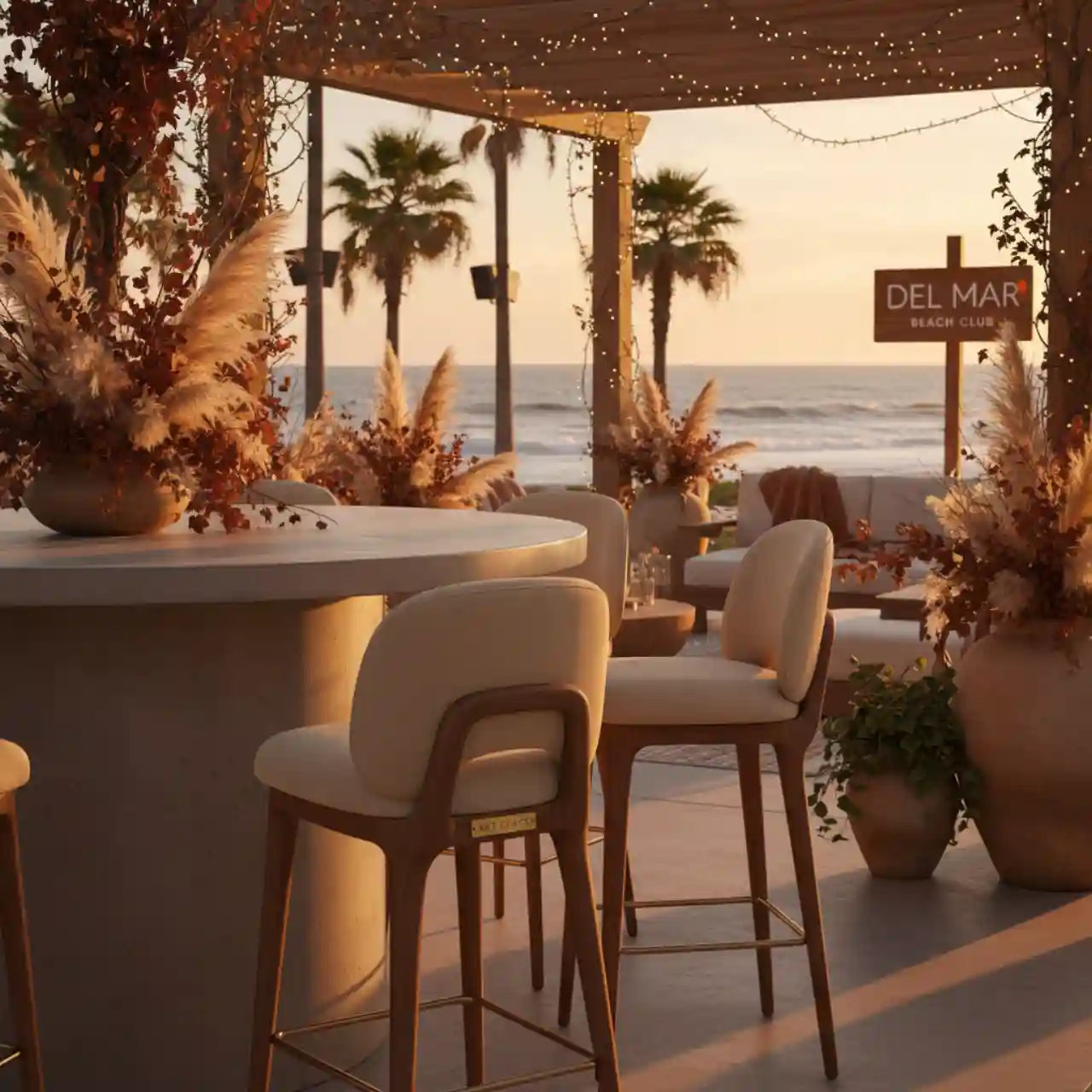 Стул барный beige Bekket