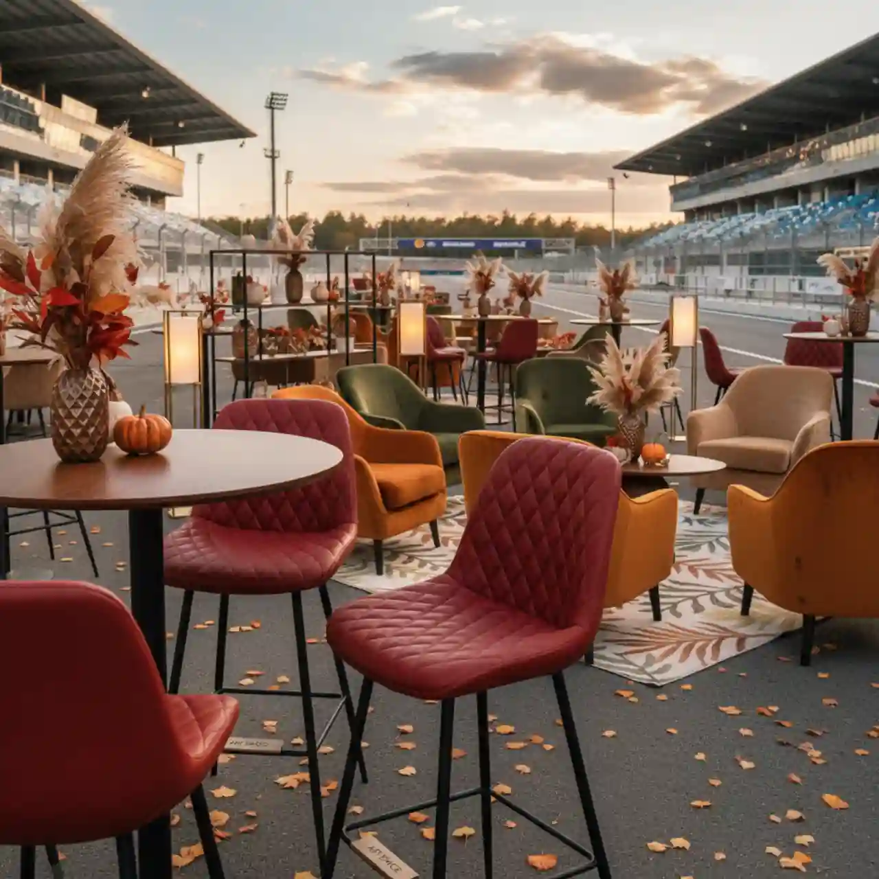 Барный стул Краков красная экокожа