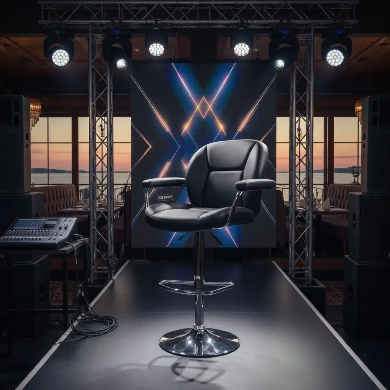 Барный стул для гитариста