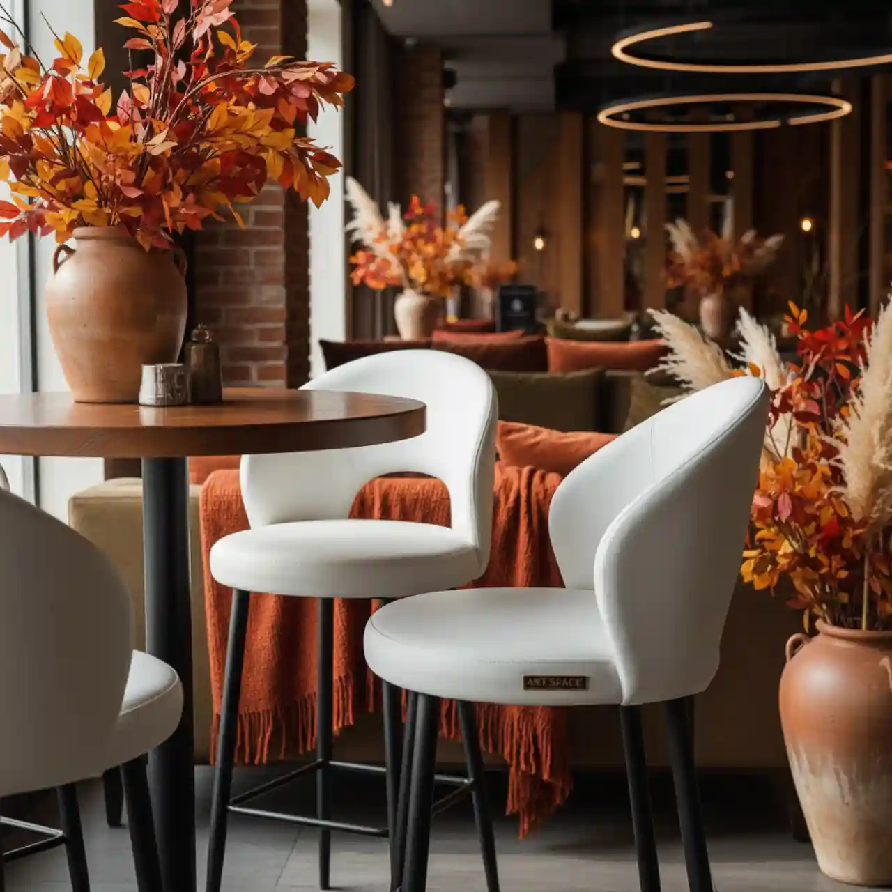 Барный стул Гардур экокожа белый