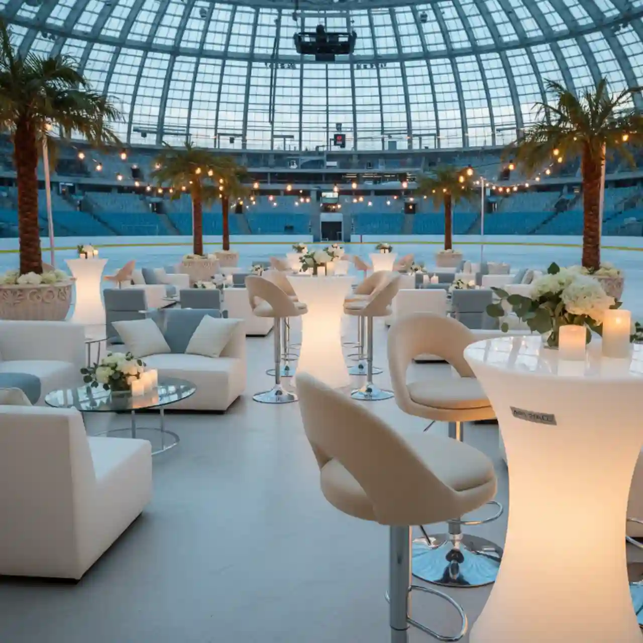 Барный стул Волна бежевый