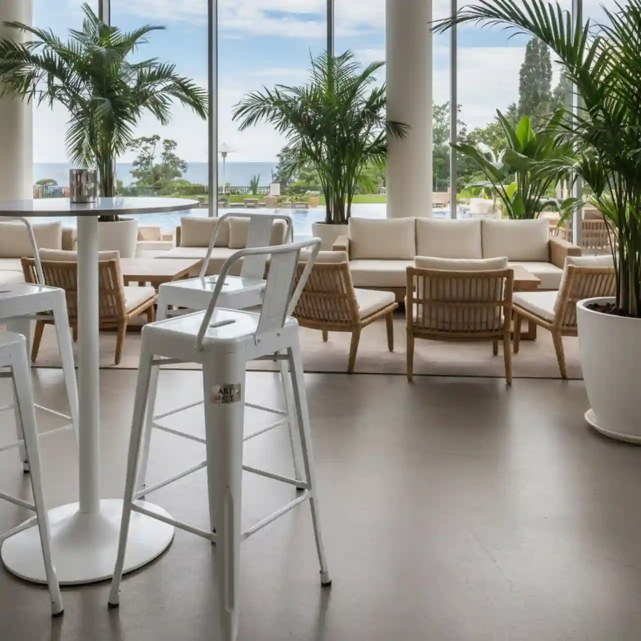 Барный стул Tolix White