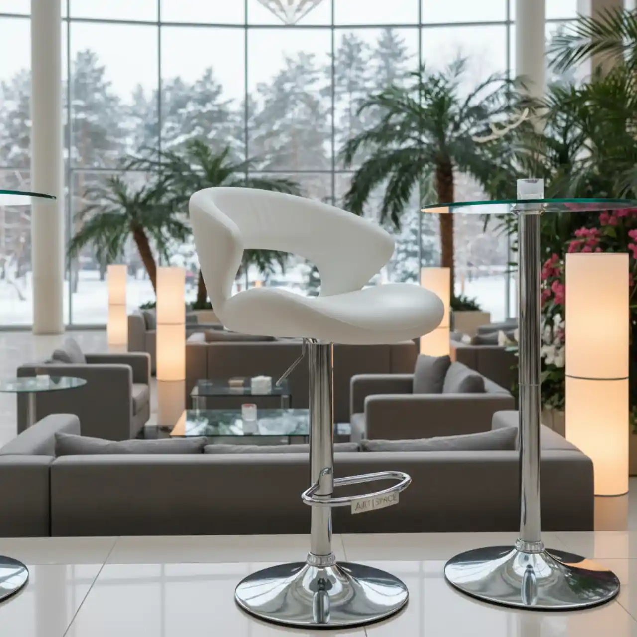 Барный стул Morbido Blanco