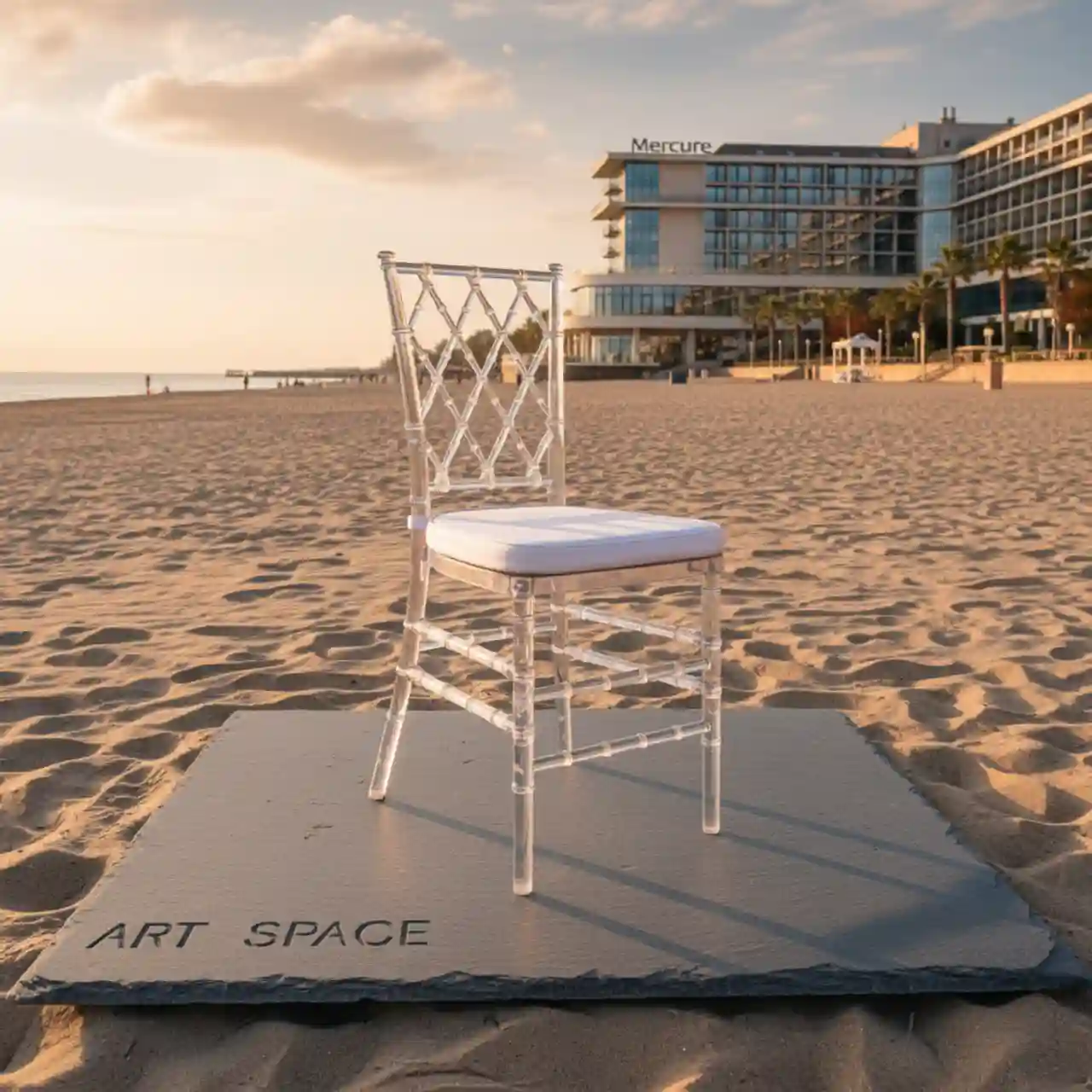 Подушки белые на Стулья КЬЯВАРИ ДИАМАНТ