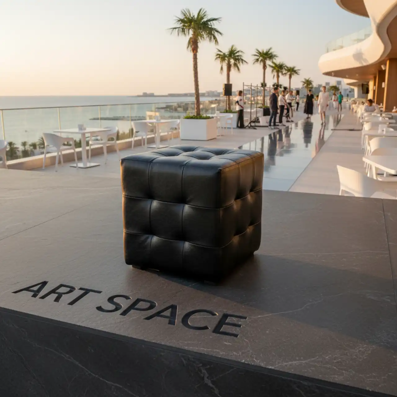 Пуф КВАДРО темные