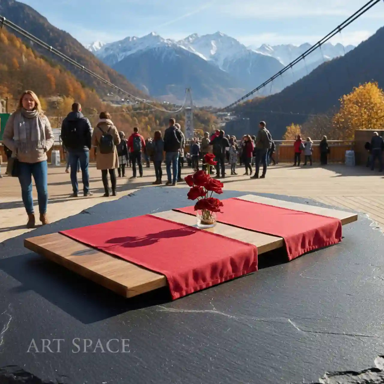 Раннеры (скатерти) красные дорожки тканевые на столы разных размеров круглых и прямоугольных форм