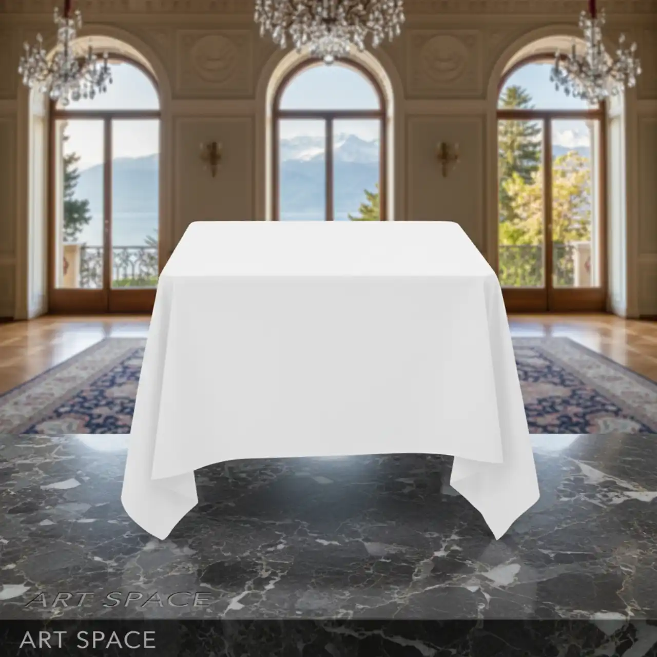 Скатерти 190х190 см.